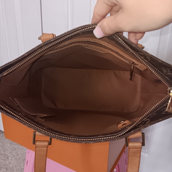 Traded ❤️ Louis Vuitton Monogram Cabas Piano Tote w/ COA and Dust bag - Picture 5 of 16